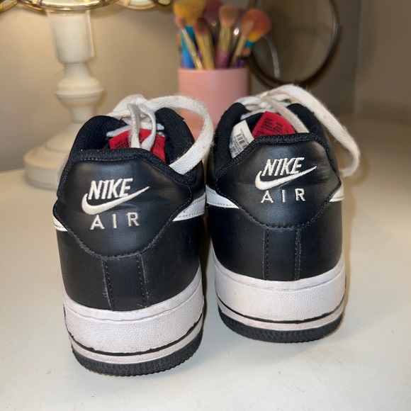 Nike Air Force 1 Size 7 314192-094 Black/White Red Tag - Picture 5 of 10
